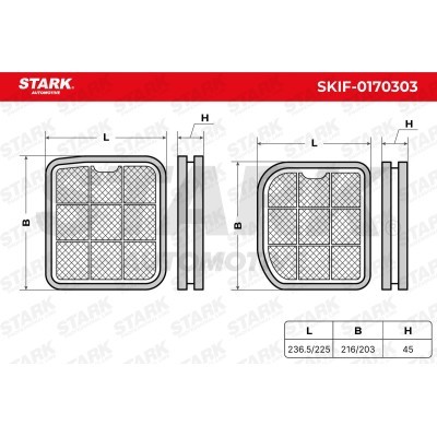 Cabin Air Filter Stark SKIF-0170303 SKIF-0170303 - photo 6