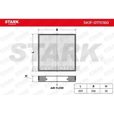 Cabin Air Filter Stark SKIF-0170160 SKIF-0170160 - photo 6