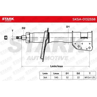Shock Absorber Stark SKSA-0132558 SKSA-0132558 - photo 3