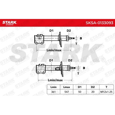 Shock Absorber Stark SKSA-0133093 SKSA-0133093 - photo 7