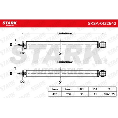Shock Absorber Stark SKSA-0132642 SKSA-0132642 - photo 3