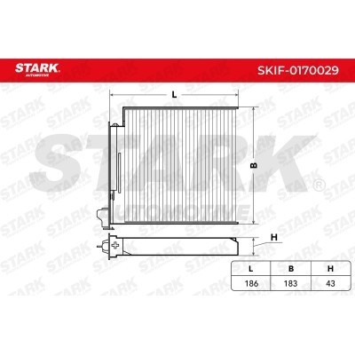 Cabin Air Filter Stark SKIF-0170029 SKIF-0170029 - photo 2
