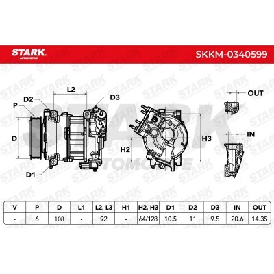 Compressor, Air Conditioning SKKM-0340599 - photo 5