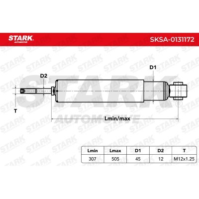 Shock Absorber Stark SKSA-0131172 SKSA-0131172 - photo 2