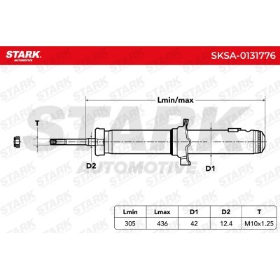 Shock Absorber Stark SKSA-0131776 SKSA-0131776 - photo 3
