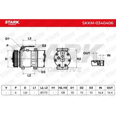 Compressor, Air Conditioning SKKM-0340406 - photo 7