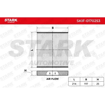 Cabin Air Filter Stark SKIF-0170253 SKIF-0170253 - photo 8