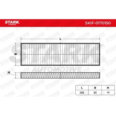 Cabin Air Filter Stark SKIF-0170150 SKIF-0170150 - photo 2