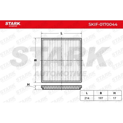 Cabin Air Filter Stark SKIF-0170044 SKIF-0170044 - photo 1
