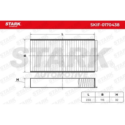 Cabin Air Filter Stark SKIF-0170438 SKIF-0170438 - photo 4