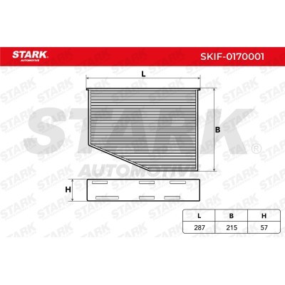 Cabin Air Filter Stark SKIF-0170001 SKIF-0170001 - photo 2