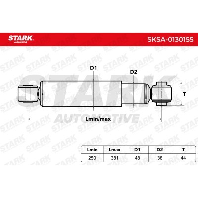 Shock Absorber Stark SKSA-0130155 SKSA-0130155 - photo 3