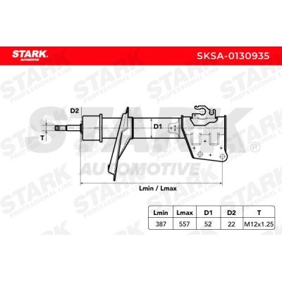 Shock Absorber Stark SKSA-0130935 SKSA-0130935 - photo 3