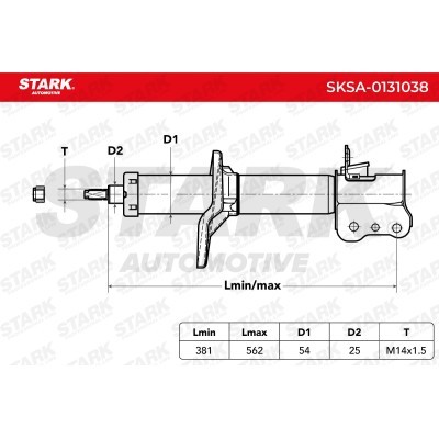 Shock Absorber Stark SKSA-0131038 SKSA-0131038 - photo 3