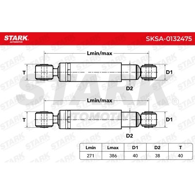 Shock Absorber Stark SKSA-0132475 SKSA-0132475 - photo 8