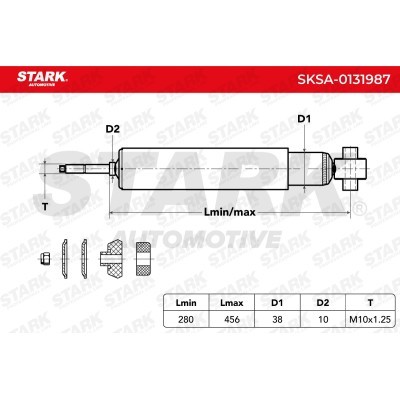 Shock Absorber Stark SKSA-0131987 SKSA-0131987 - photo 3
