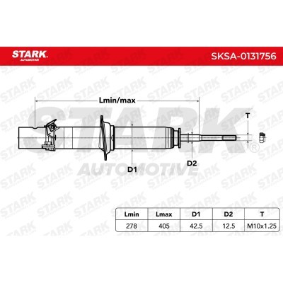 Shock Absorber Stark SKSA-0131756 SKSA-0131756 - photo 3