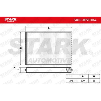 Cabin Air Filter Stark SKIF-0170104 SKIF-0170104 - photo 4