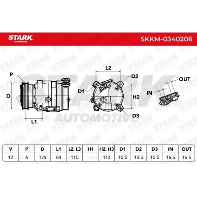Compressor, Air Conditioning SKKM-0340206 - photo 5