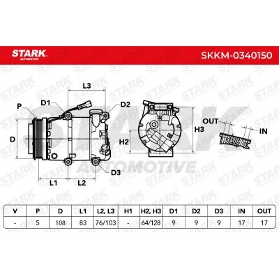 Compressor, Air Conditioning SKKM-0340150 - photo 7
