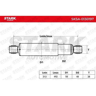 Shock Absorber Stark SKSA-0130197 SKSA-0130197 - photo 3