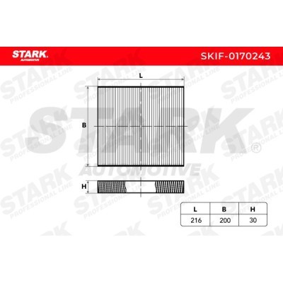 Cabin Air Filter Stark SKIF-0170243 SKIF-0170243 - photo 5