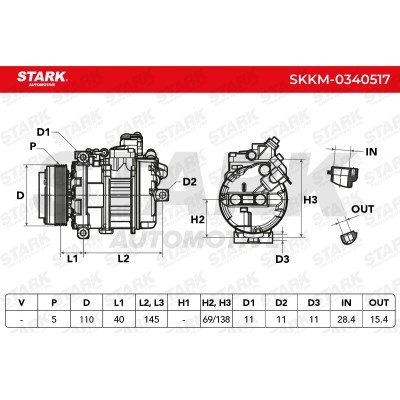 Compressor, Air Conditioning SKKM-0340517 - photo 5