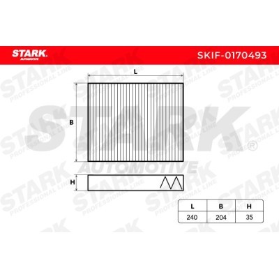 Cabin Air Filter Stark SKIF-0170493 SKIF-0170493 - photo 6