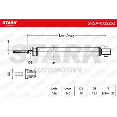 Shock Absorber Stark SKSA-0132252 SKSA-0132252 - photo 6