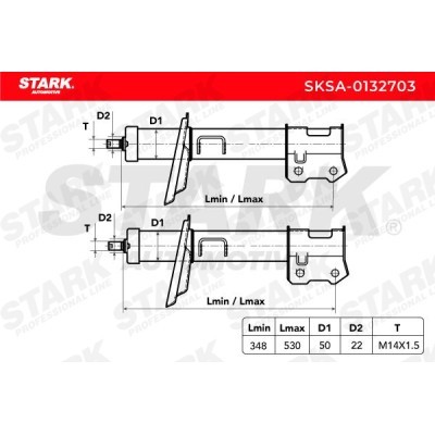 Shock Absorber Stark SKSA-0132703 SKSA-0132703 - photo 4