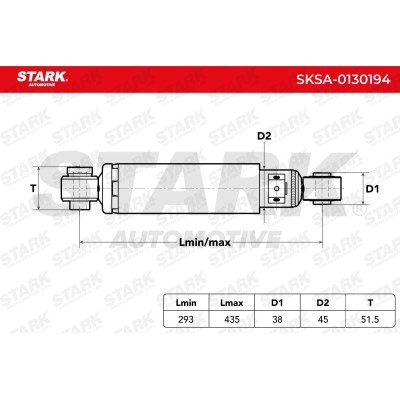 Shock Absorber Stark SKSA-0130194 SKSA-0130194 - photo 3