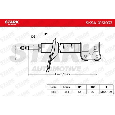 Shock Absorber Stark SKSA-0131033 SKSA-0131033 - photo 2