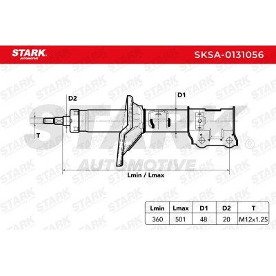 Shock Absorber Stark SKSA-0131056 SKSA-0131056 - photo 9