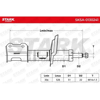 Shock Absorber Stark SKSA-0130241 SKSA-0130241 - photo 3