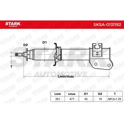Shock Absorber Stark SKSA-0131192 SKSA-0131192 - photo 3