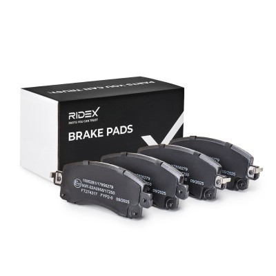 Brake Pads Set RIDEX 402B1707 402B1707 - photo 2