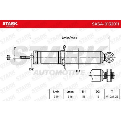 Shock Absorber Stark SKSA-0132011 SKSA-0132011 - photo 3
