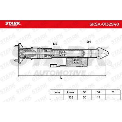 Shock Absorber Stark SKSA-0132940 SKSA-0132940 - photo 5