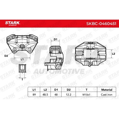 Brake Caliper Stark SKBC-0460451 SKBC-0460451 - photo 6