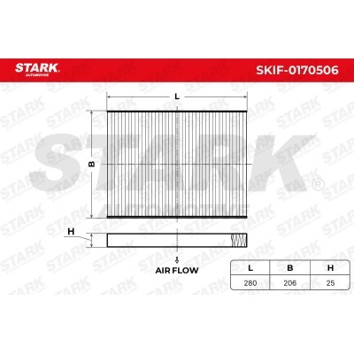 Cabin Air Filter Stark SKIF-0170506 SKIF-0170506 - photo 5