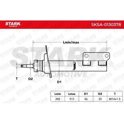 Shock Absorber Stark SKSA-0130378 SKSA-0130378 - photo 3