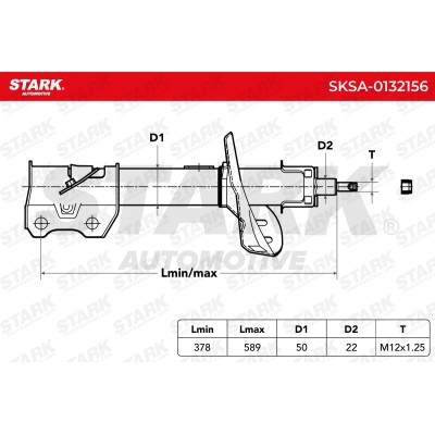 Shock Absorber Stark SKSA-0132156 SKSA-0132156 - photo 3