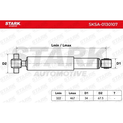 Shock Absorber Stark SKSA-0130107 SKSA-0130107 - photo 3