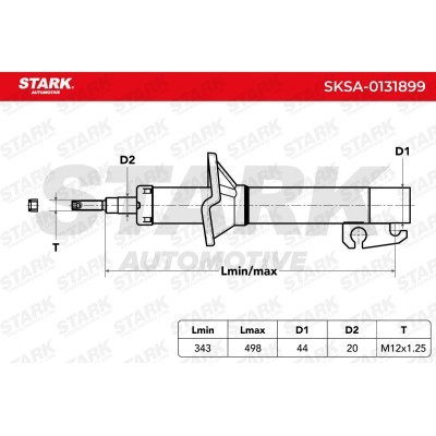 Shock Absorber Stark SKSA-0131899 SKSA-0131899 - photo 5