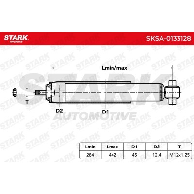 Shock Absorber Stark SKSA-0133128 SKSA-0133128 - photo 5