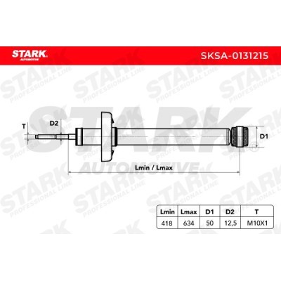 Shock Absorber Stark SKSA-0131215 SKSA-0131215 - photo 4