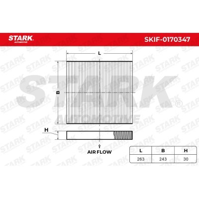 Cabin Air Filter Stark SKIF-0170347 SKIF-0170347 - photo 6