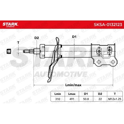 Shock Absorber Stark SKSA-0132123 SKSA-0132123 - photo 3