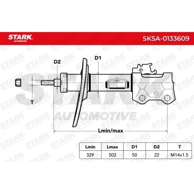 Shock Absorber Stark SKSA-0133609 SKSA-0133609 - photo 6
