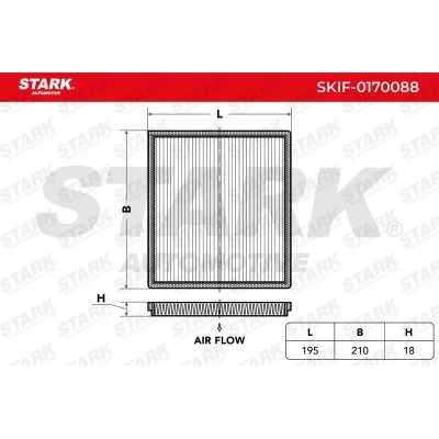 Cabin Air Filter Stark SKIF-0170088 SKIF-0170088 - photo 2